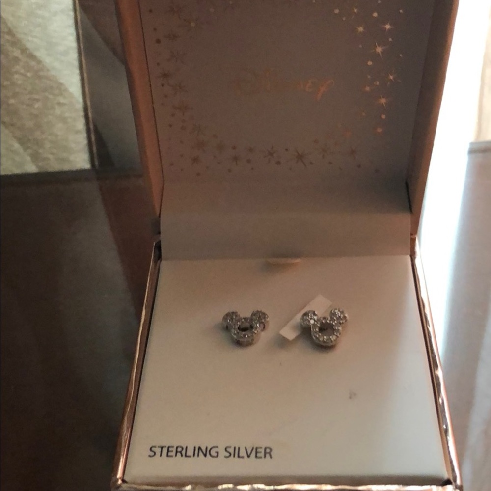 Disney Mickey Sterling Silver Earrings